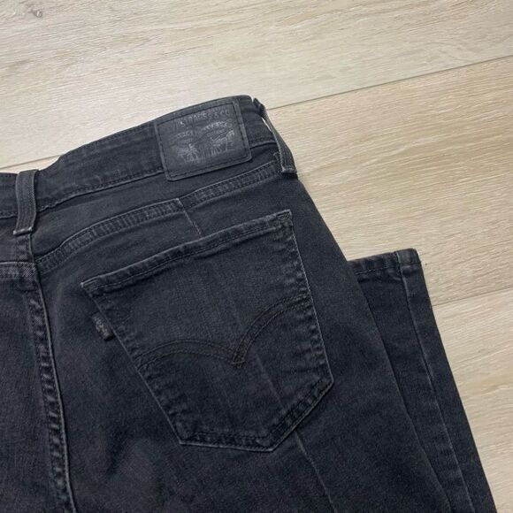 Levi Strauss & Co. Women’s Black Cotton Blend Denim Jeans Size 29 - Picture 7 of 8